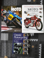 3x Motorboeken + 5 Motorpins - Motorrad