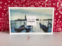 Chanel - Les Eaux - Grande Carte Paris-Venise (1ère Génération) - Modernes (à Partir De 1961)