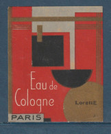 Egypt - Vintage Label - Eau De Cologne - Lorette - Paris - Ungebraucht
