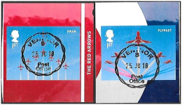 2018 SG4080 RAF Centenary 2nd Issue Self-adhesive Used HRD2-B - Cuadernillos