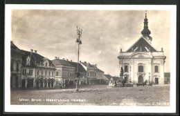 AK Uherský Brod, Masarykovo Námesti  - Tschechische Republik