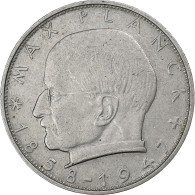 République Fédérale Allemande, 2 Mark, 1965, Stuttgart, Cupro-nickel, TTB - 2 Mark