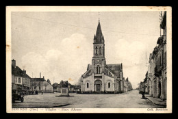 18 - SANCOINS - L'EGLISE PLACE D'ARMES - Sancoins