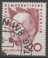 ALLEMAGNE RDA N° 476 O Y&T 1960 90e Anniversaire De La Naissance De Lénine - Gebraucht