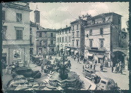 Viterbo Città Piazza Delle Erbe FG Cartolina JK5849 - Viterbo