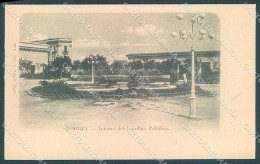 Foggia Città Interno Giardino Pubblico Cartolina JK5933 - Foggia