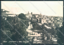 Chieti Città Villa Comunale Foto FG Cartolina JK6170 - Chieti