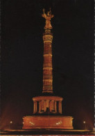 47318 - Berlin-Tiergarten, Siegessäule - Nachts - Ca. 1980 - Tiergarten