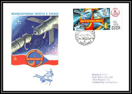 3484 Espace Space Raumfahrt Lettre Cover Briefe Cosmos Russie (Russia Urss USSR) 7/6/1979 Fdc 4591 Intercosmos - UdSSR