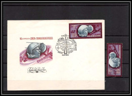 3391 Espace (space) Lettre (cover) Russie (Russia Urss USSR) 4363 Fdc + Mnh ** Cosmonauts Day Gagarine Gagarin 12/4/1977 - UdSSR