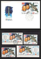 3397 Espace (space) Lettre (cover) Russie (Russia Urss USSR 4786/4787 Soyuz Soyouz Sojus Salhiout Fdc + Mnh ** 20/5/1981 - UdSSR