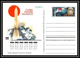 3354 Espace (space) Entier Postal (Stamped Stationery Russie Russia Urss USSR Valentina Terechkova Vostok 5/6 26/2/1973 - UdSSR