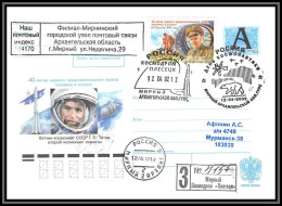 3307Xb Espace (space Raumfahrt) Lettre Cover Russie (Russia Urss USSR) Cosmonauts Day Gagarine Gagarin 2001/2002 - Russia & URSS