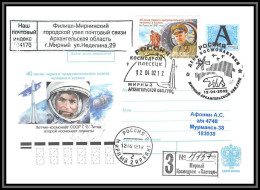 3307Xb Espace (space Raumfahrt) Lettre Cover Russie (Russia Urss USSR) Cosmonauts Day Gagarine Gagarin 2001/2002 - Rusia & URSS
