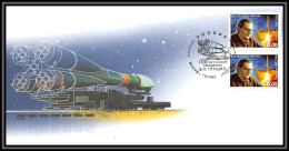 3108 Espace (space Raumfahrt) Lettre (cover Briefe) Russie (Russia Urss USSR) Fdc Premier Jour 17/3/2008 GLUSHKO - Russia & URSS