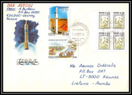 3093 Espace (space Raumfahrt) Lettre (cover Briefe) Russie (Russia) 22/2/2005 Fdc  - Rusland En USSR