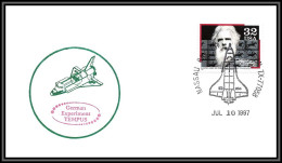 2961 Espace (space Raumfahrt) Lettre (cover Briefe) USA German Experiment Tempus Tempus 10/7/1997 - Stati Uniti