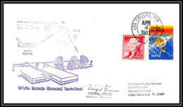 2928 Espace Space Lettre (cover Briefe) USA Start Last Cruces Sts-6 Shuttle (navette) Challenger 4/4/1983 Signé - USA