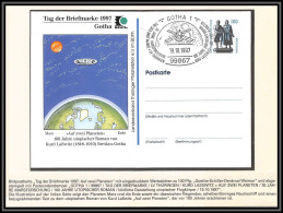 2921X Espace (space) Entier Postal (Stamped Stationery) Allemagne (germany Bund) 19/10/1997 Von Kurd Lasswitz Gotha Et  - Europe