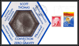2917 Espace Space Lettre Cover USA Convection In Zero Garvity Scott Thomas Sts-5 Columbia Shuttle Navette 14/11/1982 - Verenigde Staten