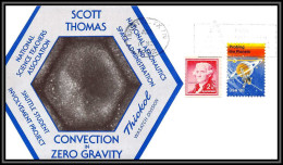 2917 Espace Space Lettre Cover USA Convection In Zero Garvity Scott Thomas Sts-5 Columbia Shuttle Navette 14/11/1982 - Stati Uniti