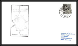 2909 Espace (space) Lettre (cover) Grande Bretagne Great Britain Start Sts-5 Columbia Shuttle (navette) 11/11/1982 - Europa