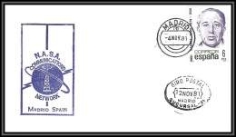 2874 Espace (space Raumfahrt) Lettre (cover Briefe) Espagne (spain) Sts-2 Columbia Shuttle (navette) Start 12/11/1981 - Europe