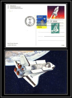 2860 Espace (space Raumfahrt) Entier Postal (Stamped Stationery) Suisse (Swiss) / Usa Spacelab 21/5/1981 Fdc Usa - Stati Uniti