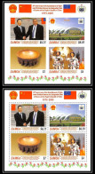 2782a Espace (space Raumfahrt) Samoa 6/11/2005 Anniversary Of Friendship China/samoa + Non Dentelé ** MNH (Imperforate) - USA