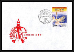 2672 Espace (space Raumfahrt) Lettre (cover Briefe) Russie (Russia) 25/9/2002 ISS Progress M1-9 Soyuz (soyouz Sojus) - Russia & URSS