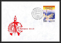 2672 Espace (space Raumfahrt) Lettre (cover Briefe) Russie (Russia) 25/9/2002 ISS Progress M1-9 Soyuz (soyouz Sojus) - Rusia & URSS