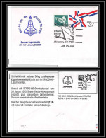 2691 Espace Spac) Entier Postal Stationery USA Sts-107 Columbia Shuttle 30/1/2003 German Experiments Allemagne Bund - Europe