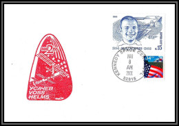 2635 Espace (space Raumfahrt) Lettre (cover Briefe) USA / Russie (Russia) Mkc 2 Iss Gagarine Gagarin 8/3/2001 - UdSSR