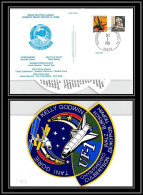 2641 Espace (space Raumfahrt) Lettre Cover USA- Endeavour Shuttle (navette) Start Sts-108 5/12/2001 Stickers Autocollant - Estados Unidos