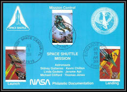 2518 Espace (space Raumfahrt) Lettre (cover Briefe) USA Endeavour Shuttle (navette) Sts 59 9/4/1994 - USA