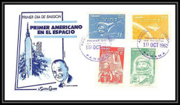 3818/ Espace Space Raumfahrt Lettre Cover Briefe Cosmos 19/9/1962 Space Rockets Astronauts Glenn Panama FDC - South America