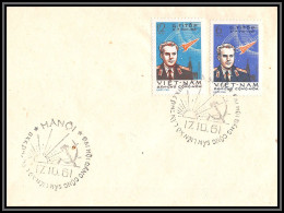 3532/ Espace (space) Lettre (cover Briefe) 17/10/1961 Manned Space Flight Viet Nam (Vietnam)  - Asie