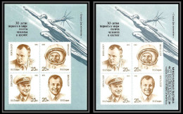 3502b Espace Space Russie Russia Urss USSR Gagarine Gagarin Bloc 217/218 Blocs Neuf ** Mnh Tb - Russia & URSS