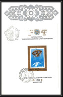 4702/ Mongolie Mongolia BF N°10 Uit Itu 1965 Fdc Non Dentelé Imperf Espace Space Lettre Cover Briefe Cosmos  - Asien