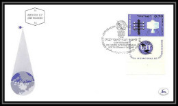 4670/ Espace Space Raumfahrt Lettre Cover Briefe Cosmos 21/7/1965 Fdc Uit ITU Israel - Asien