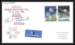 4649/ Nigeria Kano Nasa Space Station Tracking Espace Space Lettre Cover Briefe Cosmos 23/3/1965 (signed Autograph) - Afrique