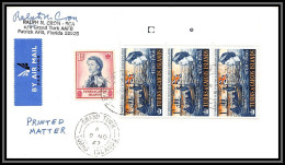 4610/ralph N Cron Turks And Caicos Signé Signed Autograph Numéroté RR Espace (space) Lettre (cover) 1965 Apollo Nasa  - Sud America
