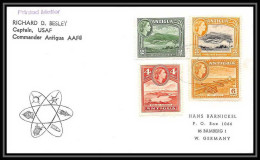 4596/ Espace Space Raumfahrt Lettre Cover Briefe Cosmos 1965 Aafb Richard Besley Captain Usaf Antigua Barbuda - South America