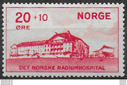 1931 Norvegia Radium Hospital MNH Unificato N. 154 - Other & Unclassified