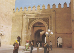 Maroc--FES --1984 --Bab El Makina (très Animée ) - Fez (Fès)
