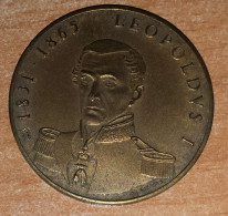 BELGIQUE Médaille Jeton Ordre De La Toison D'or Leopold Ier - Royal / Of Nobility