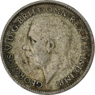 Grande-Bretagne, George V, 6 Pence, 1931, Argent, TB, KM:832 - H. 6 Pence