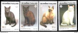 222  Chats - Cats - Thailande Yv 163 à 26 MNH - See Description - 1,65 - Chats Domestiques