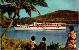 15-4-2024 (2 Z 6) Fiji (posted To Australia) M.Y Sayandra Ship In Blue Lagoon - Fähren