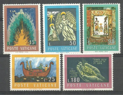 Vatican City 1974 Mi 635-639 MNH  (ZE2 VTC635-639) - Andere